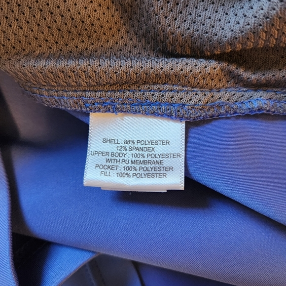 Men's Blue and Gray Quarter-Zip Peter Millar Pullover Size Small - Picture 8 of 8